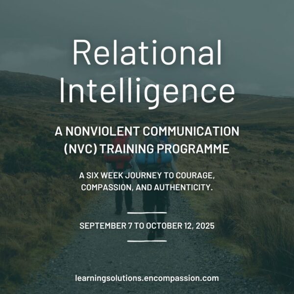 Booking Amount: Relational Intelligence: A 6 Week NVC Journey