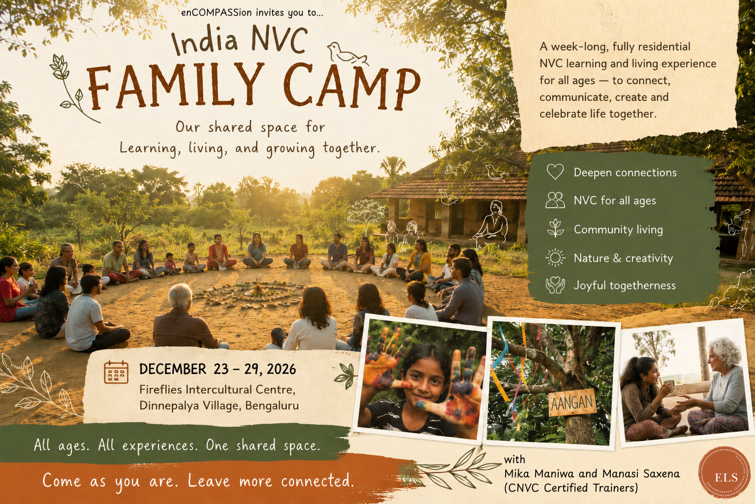 Booking Amount - NVC Family Camp