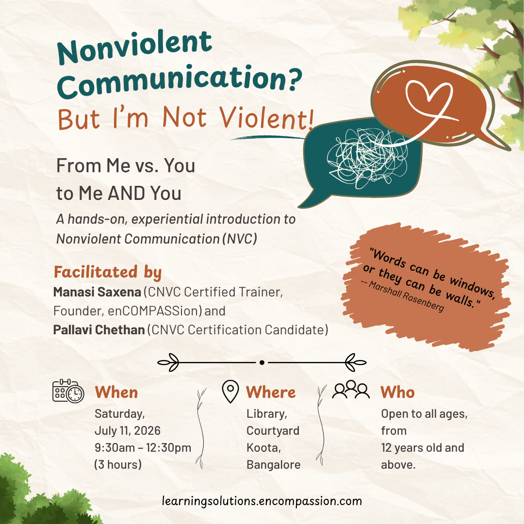 Nonviolent Communication? But I'm Not Violent!